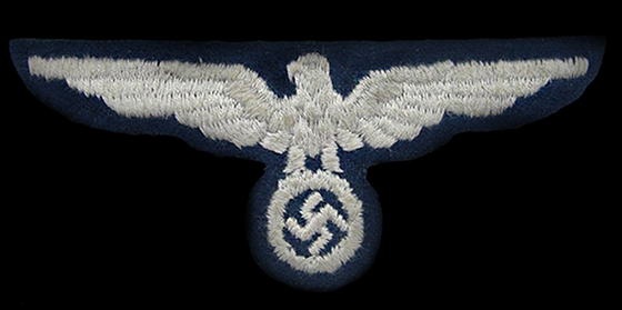 Arm patch for Bahnschutzpolizei-Anwärter